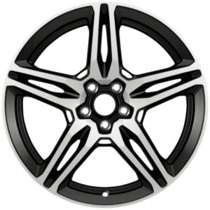 Disk iz lahke zlitine 19" 5 x 2 kraki, črn